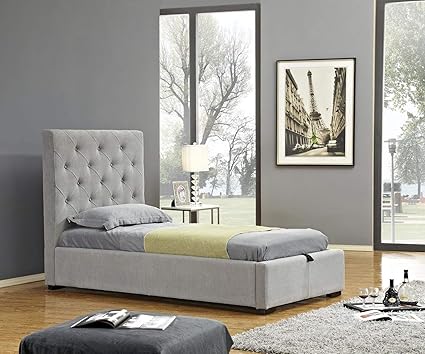 Amazon Com J And M Furniture 18258 T Prague Storage Bed