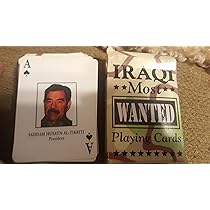 Bicycle Iraqi Most Wanted Playing Cards : Amazon.com.br