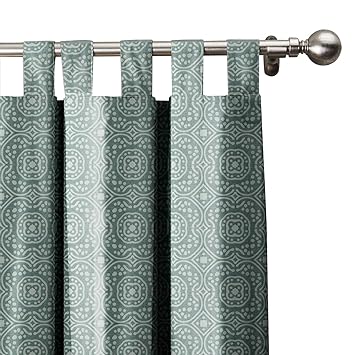 Amazon Com Chadmade Tab Top Exclusive Home Curtains Geo Print