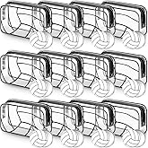 24 Pcs Volleyball Gifts for Teen Girls 12 Volleyball Makeup Bags with 12 Round Makeup Pocket Mirror, 7 x 4.7 x 2.4'' Volleyball Cosmetic Bag Sport Gifts for Women Players Fans (volleyball)