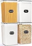 HKJ Chef 4 Pack Extra Large Airtight Food Storage