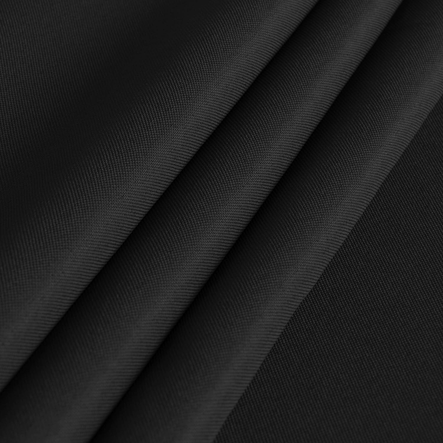 sancua Rectangle Tablecloth - 60 x 84 Inch - Stain and Wrinkle Resistant Washable Polyester Table Cloth, Decorative Fabric Table Cover for Dining Table, Buffet Parties and Camping, Black: Home & Kitchen