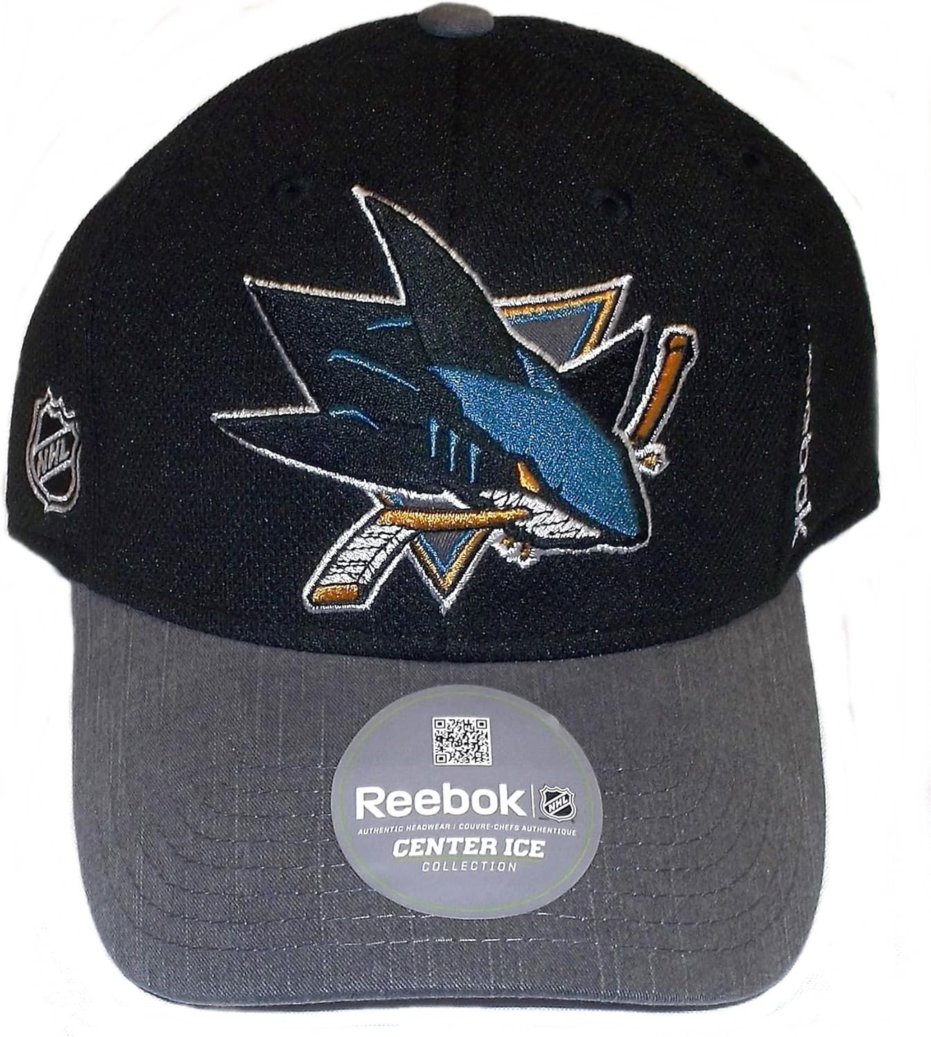 Reebok San Jose Sharks Playoffs Cap Flex Hat