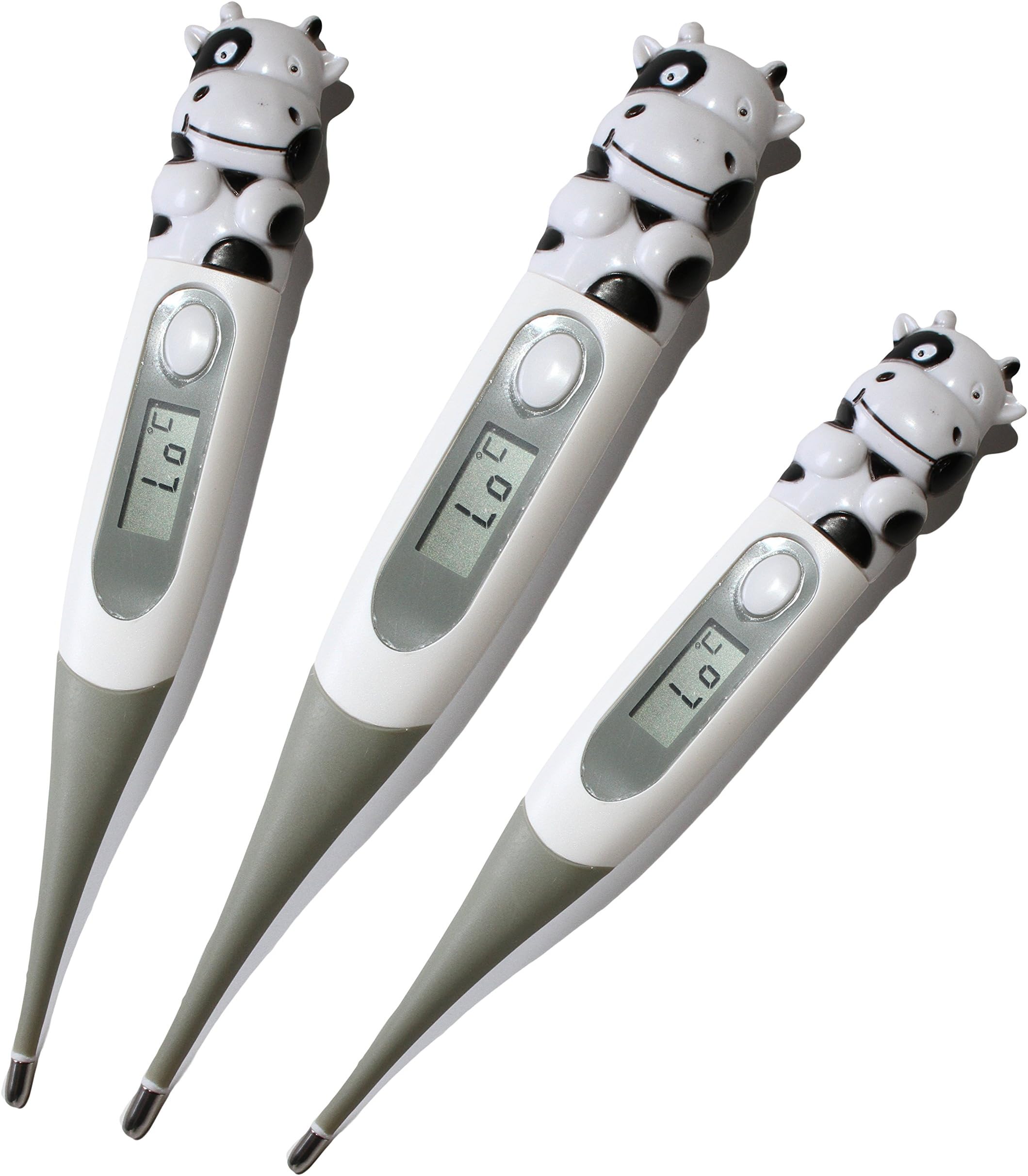 Baby Digital Thermometer - For Kids - Children Adults - Celsius Mode with LCD Display - Rectal Oral and Axillary Underarm Body Temperature Measurement - Best Soft - Flexible and Pleasant to the Touch