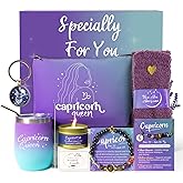 Capricorn Birthday Gifts for Women Zodiac Gift Basket Sets for Best friend, Mom, Sister, Wife, Unique Birthday Gift Ideas for Women