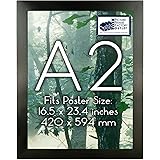 Amazon Com Frame It Easy 16 1 2 X 23 1 4 Satin Black Metal Frame Ashford