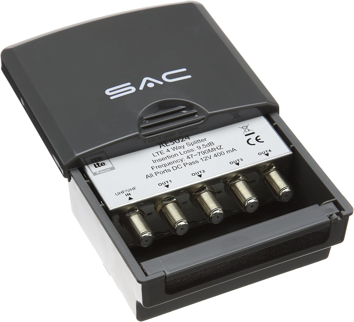 SAC Electronics 4 Way Masthead Outdoor Splitter with 4G Filter - Image 3