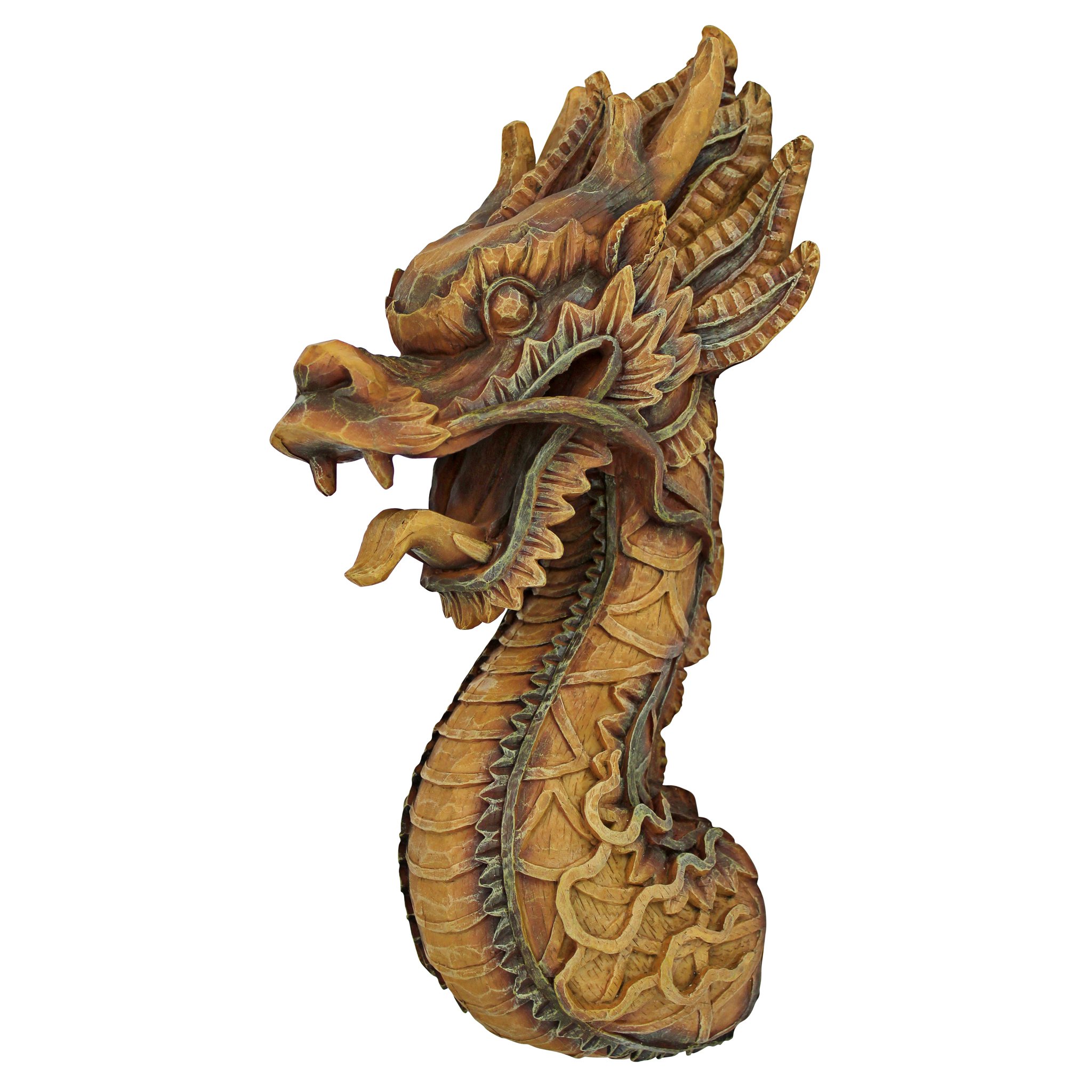 Design Toscano the Fire Dragon Wall Sculpture