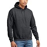Hanes Men's EcoSmart Hoodie, Midweight Fleece, Pullover Hooded Sweatshirt