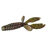 Tackle HD 10-Pack Texas Craw Beaver, 4.25" Twin