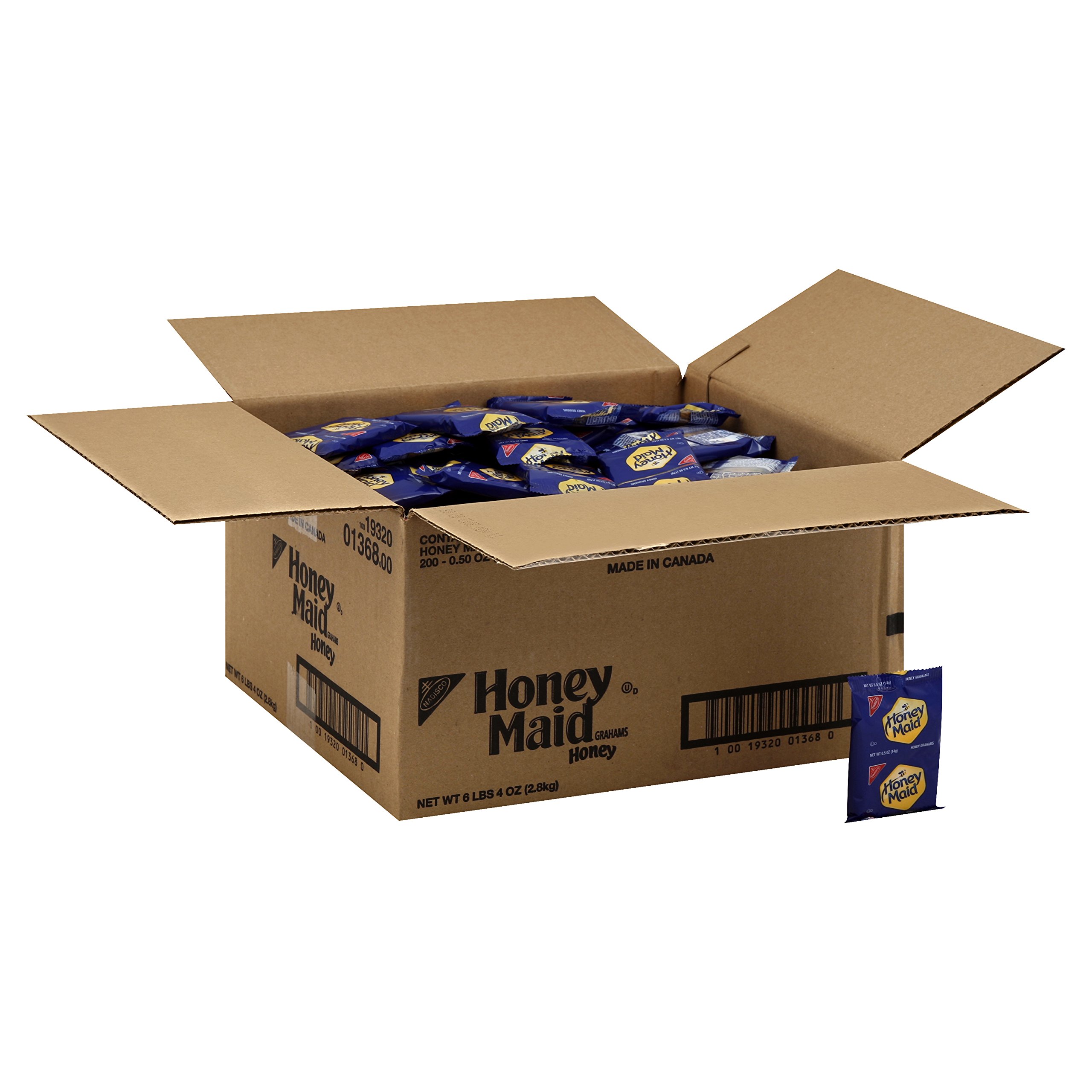 Honey Maid Graham Crackers, Individually Wrapped 0.5 Ounce Packages