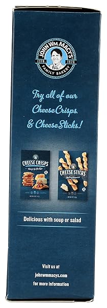 JOHN MACYS CHEESESTICKS ORIGINAL CHEDDAR, 4 OZ