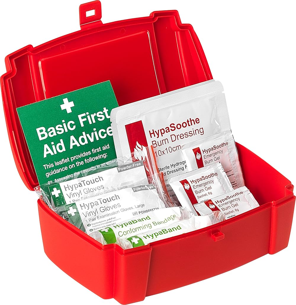 Safety First Aid Group Evolution Plus Burns Kit Small HypaSoothe Gels &