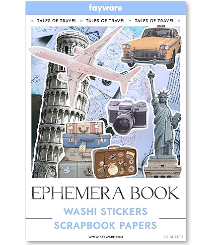 Navy Peony Lot De 28 Autocollants De Voyage Emblématiques Des États-Unis - Illustrés à La Main Sur Le Thème Américain Pour Journaux, Scrapbooking, Bagages