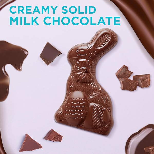 RUSSELL STOVER MILK CHOCOLATE EASTER RABBIT, 7 OZ.