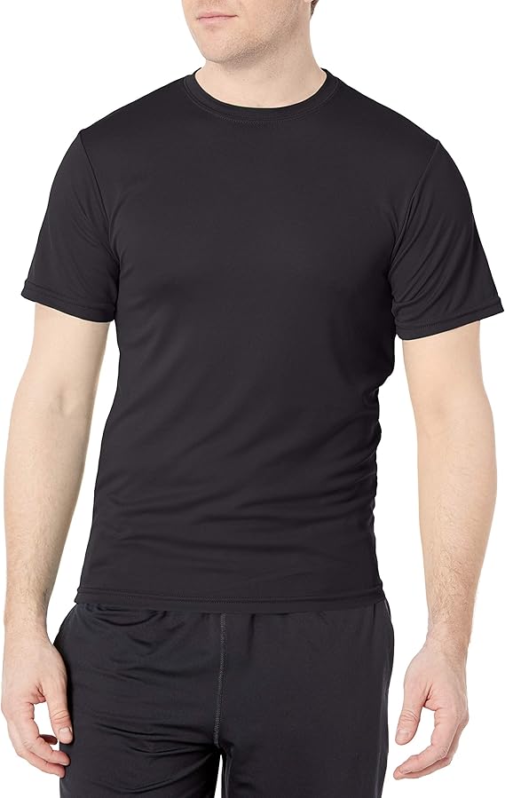 Augusta Sportswear - Camiseta transpirable para hombre - 790, S, Negro