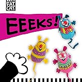 Bamboo Pet CAM650384 Fat Cat Kitty Hoots Eeeks Chic Catnip Toy, Multicolor