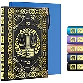 JOHSBYD Lawyer Gifts for Women Men,Lawyer Faux Leather Vintage Notebook Law School Gifts for Law Student Lawyer Graduation Gifts,Lawyer Notebook,Future Lawyer Gifts (lawyer Black)