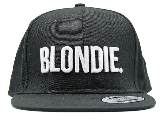 ASVP Shop Baseball-Kappe mit Stickerei'Blondie', Hip-Hop-Mütze, Snapback