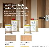 Osmo Door Wood Wax Oil 3060 Clear Satin 1L Durable Water-Resistant Finish view 5