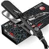 Ritter Professional Salon-Grade Wet to Dry Hair Transformation System - 480°F MCH Technology, Mirror-Finish Titanium, 1.75” Plates