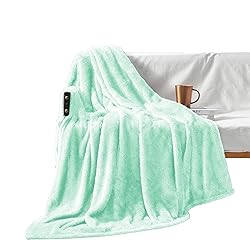 Exclusivo Mezcla Plush Fuzzy Fleece Throw Blanket