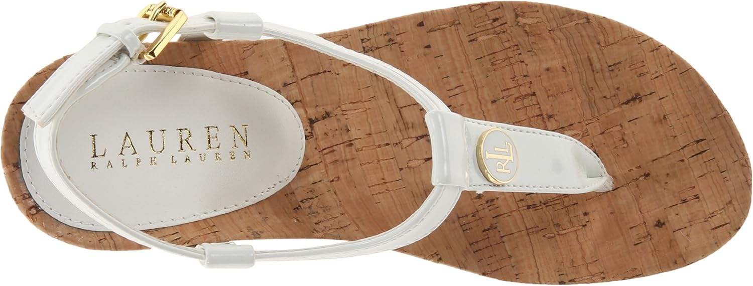 ralph lauren thong wedge sandals