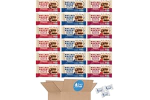Nature’s Bakery Gluten Free Fig Bar Snack Peak Variety Gift Box – Raspberry, Blueberry, and Pomegranate