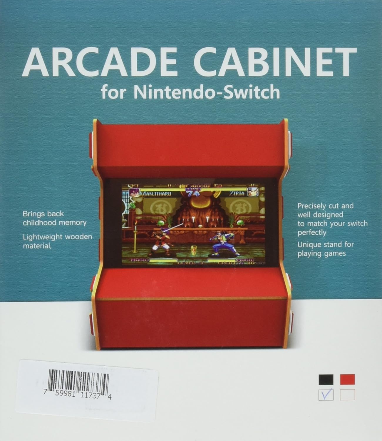 nintendo switch arcade cabinet stand