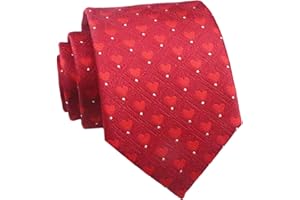 Elfeves Men Modern Tartan Formal Ties Checks Plaid Gingham Pattern Woven Necktie