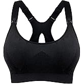 HOFISH Womens Seamless Maternity Sleep Bras Breastfeeding Everyday Bra 3 Pack