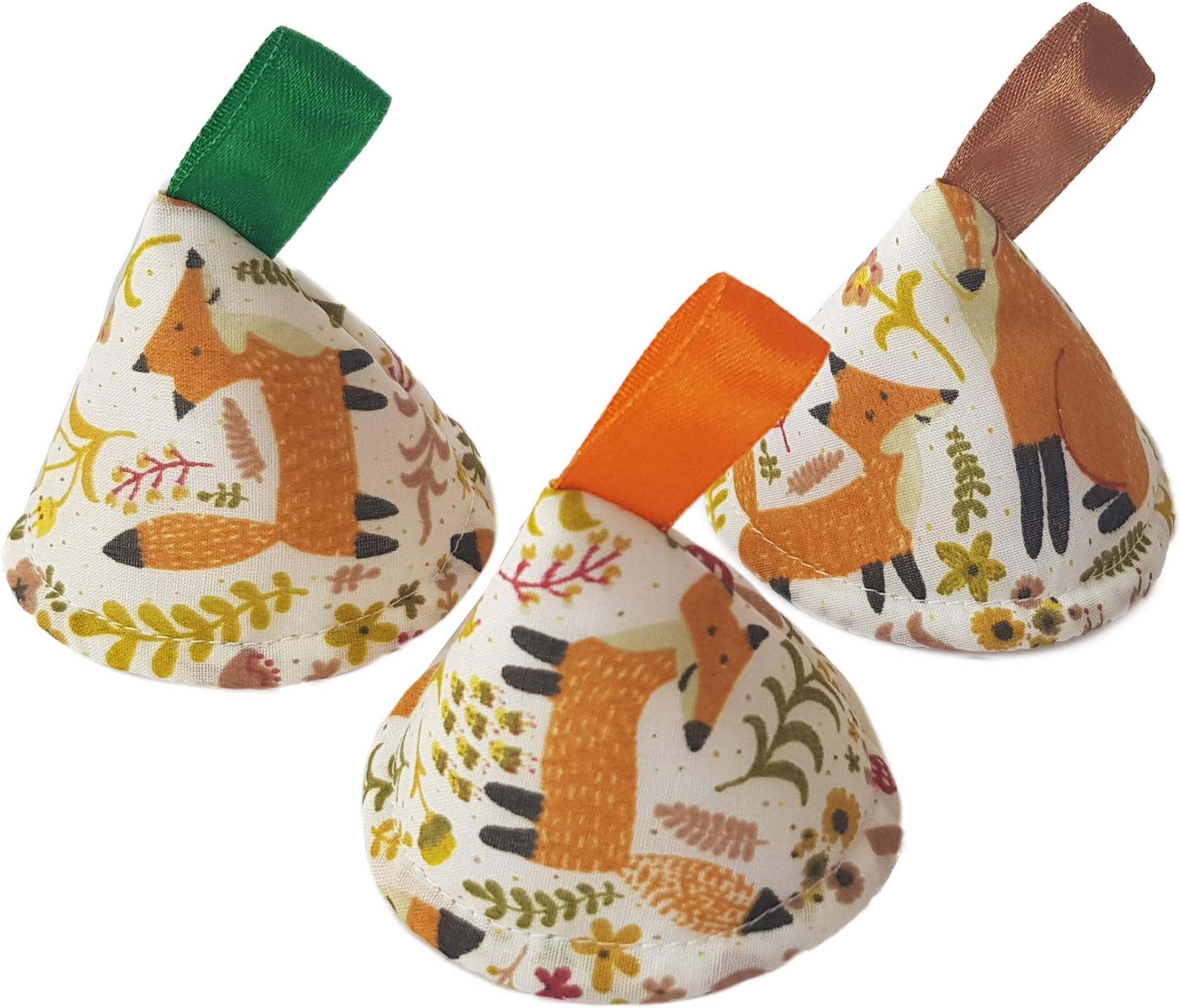Fox Pee Pee Stop Cones. Wee Wee Wigwams Teepees. Woodland Nature (Set of 3)