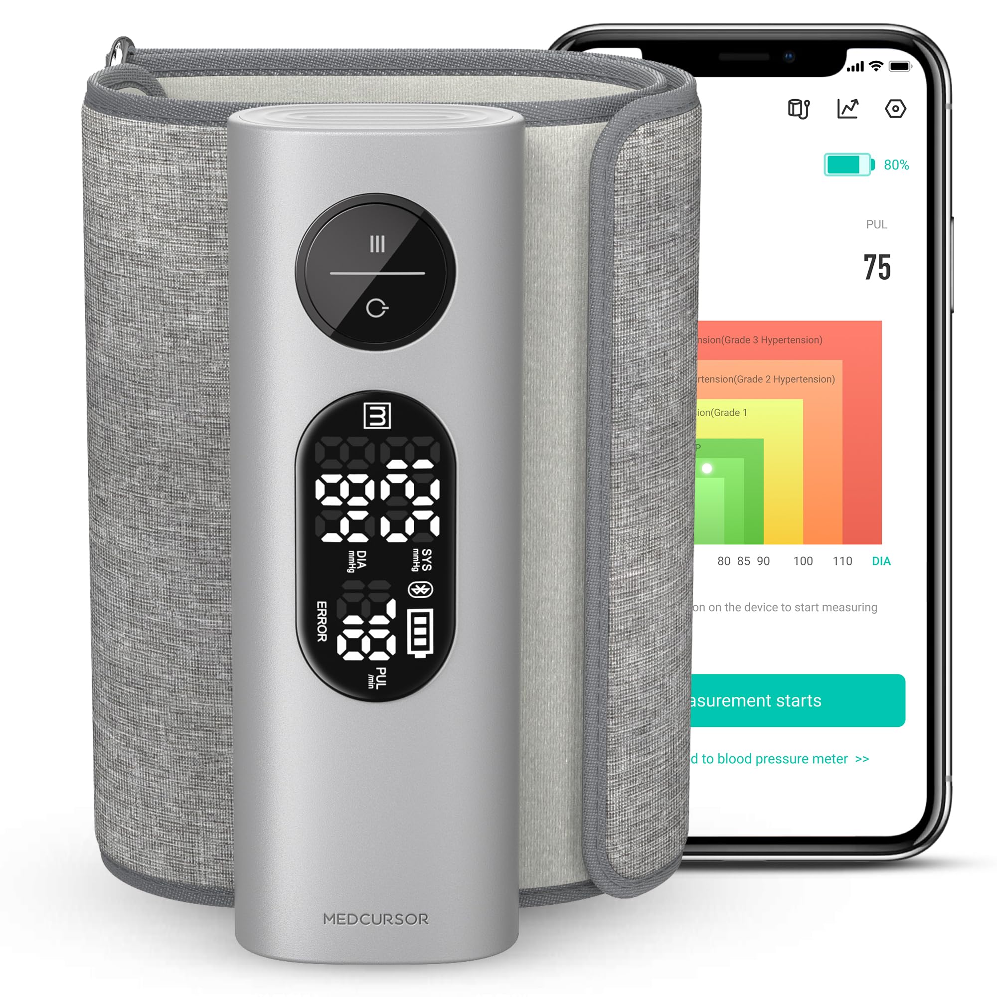 Photo 1 of Medcursor Smart Wireless Blood Pressure Monitor