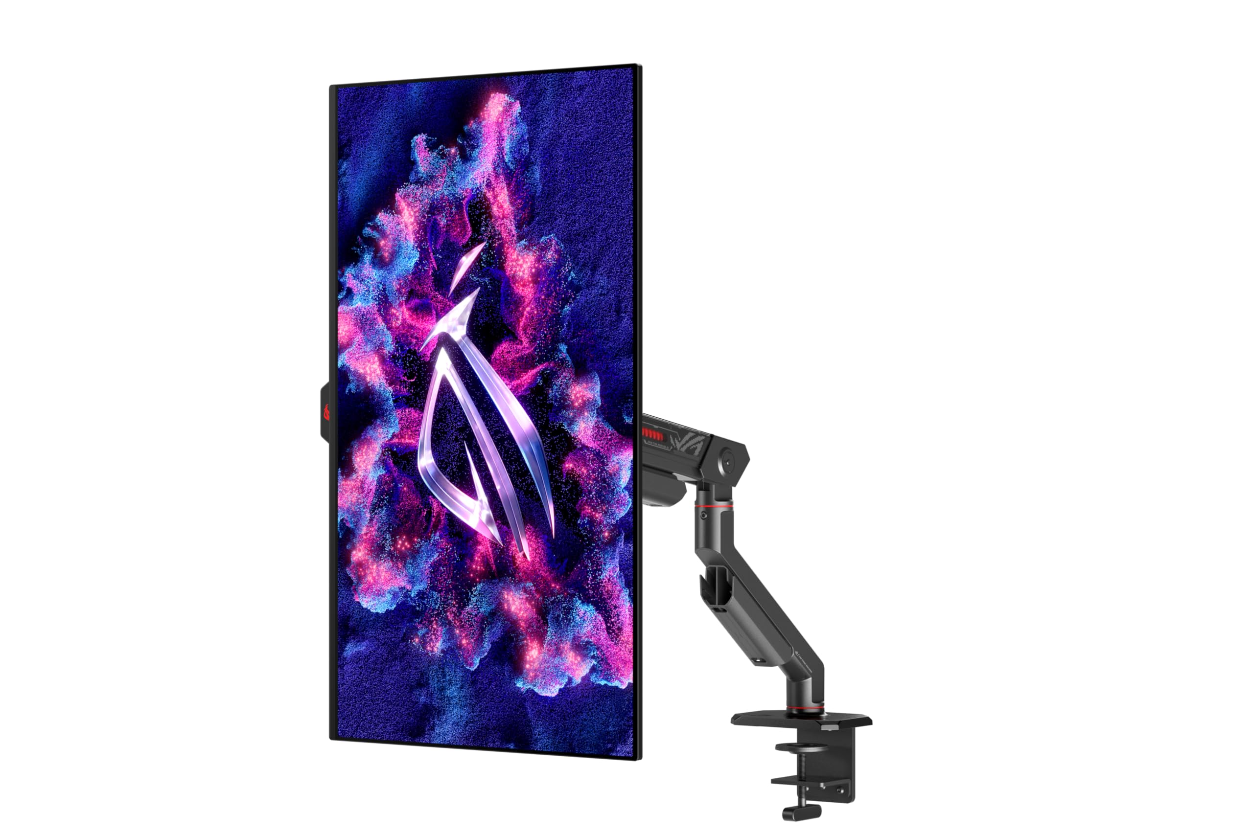 ASUS ROG Swift 27” (26.5” viewable) 1440P OLED DSC Gaming Monitor (PG27AQDM-R) - QHD (2560x1440) 240Hz, 0.03ms, G-SYNC Compatible, 99% DCI-P3, True 10-bit, Monitor Arm Included, 3 yr Warranty