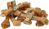 Good Boy Large Rawhide Knotted Bones Dog Chews Pack of 10 250mm
