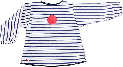 Baby To Love Blouse Impermeable Tablier Bavoir Bebe Bleu Amazon Fr Bebes Puericulture