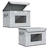 Univivi Larger Fabric Collapsible Storage Bins