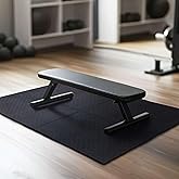 Mohawk Home Alfombrilla de goma resistente, suelo de gimnasio, debajo de la jaula del perro, multiusos de 2 x 3 pies - 1/2 pu