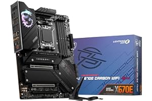 MSI MPG X670 Carbon WiFi ATX Gaming Motherboard