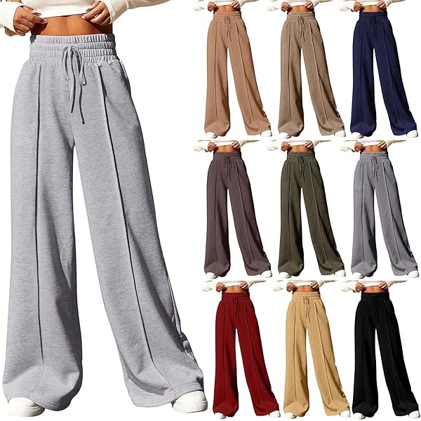 Amazon.com: Fall Outfits for Women 2024 Baggy Sweatpants