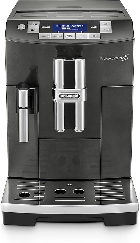 Amazon Com Delonghi America Ecam28465b Prima Donna Fully Automatic Espresso Machine With Lattecrema System Black Kitchen Dining