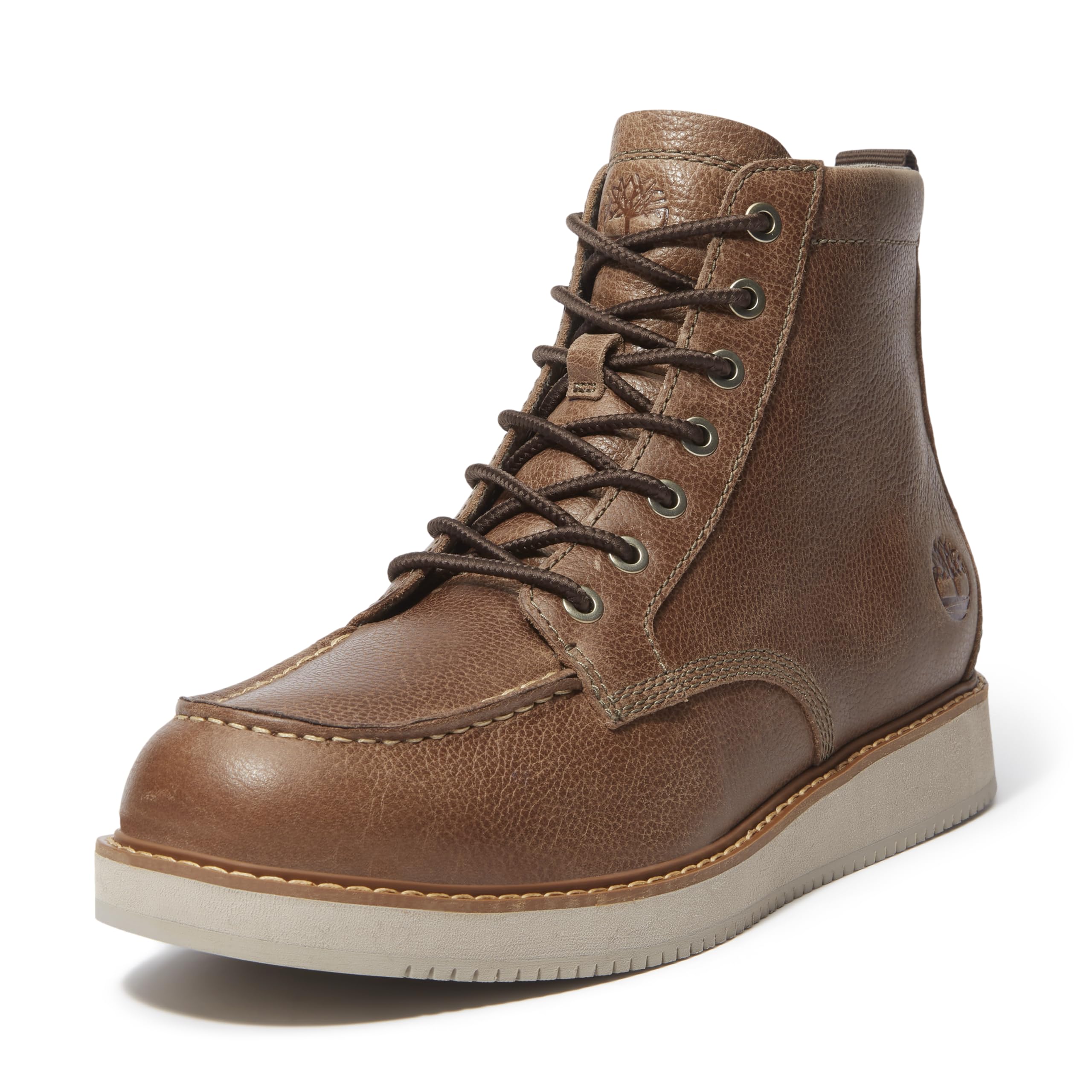 Timberland Men’s Redwood Edge Essential Shoe, Dark Brown Full Grain, 8.5 M US