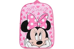 Get Trend Disney Minnie Mouse Mini Backpack Kids Toddlers 12x9” Rucksack Kindergarten Bag Preschool Sports Travel Backpacks Gifts for Kids (Pink Minnie Mouse)