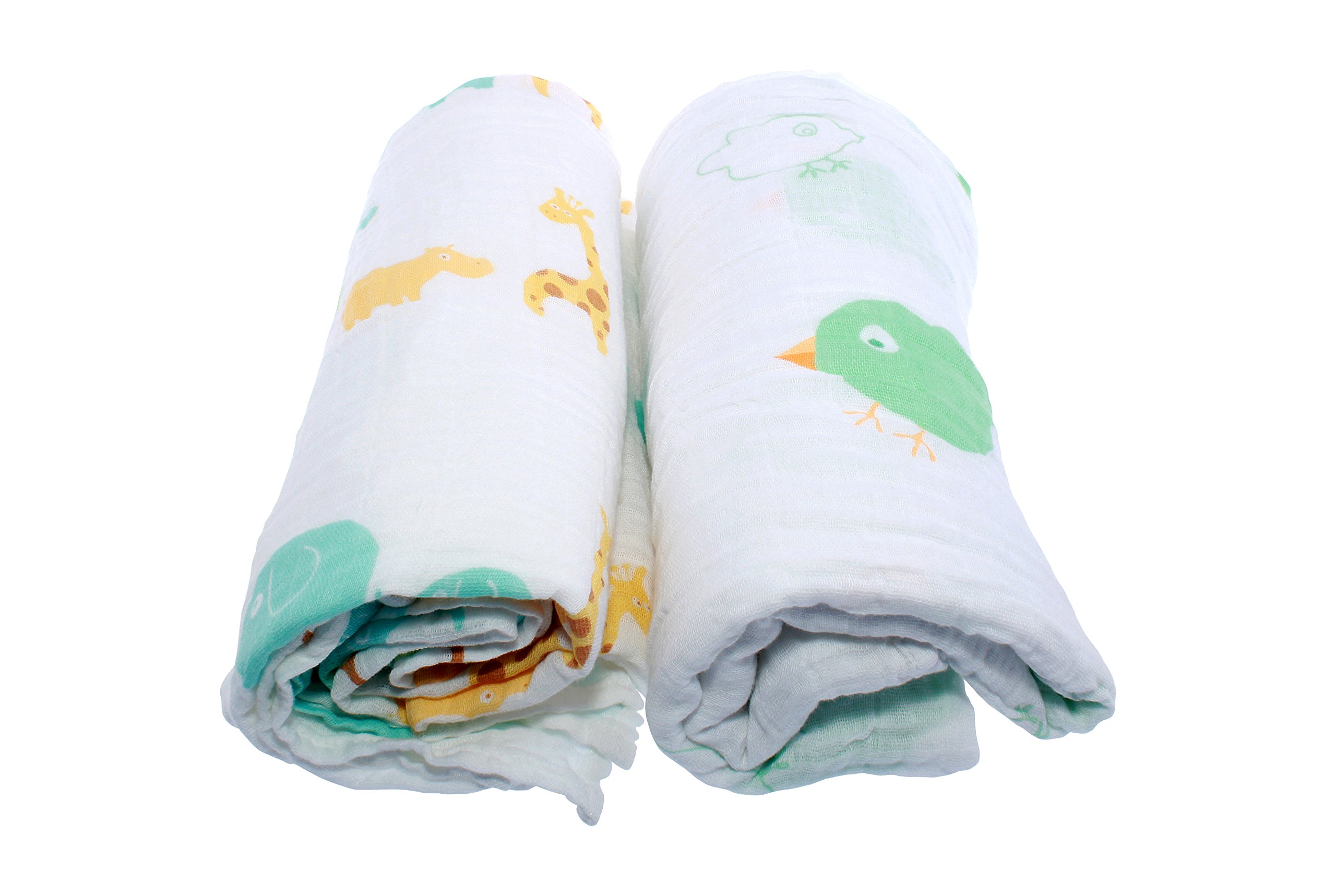 Extra Large Super Soft Muslins (2-Pack)