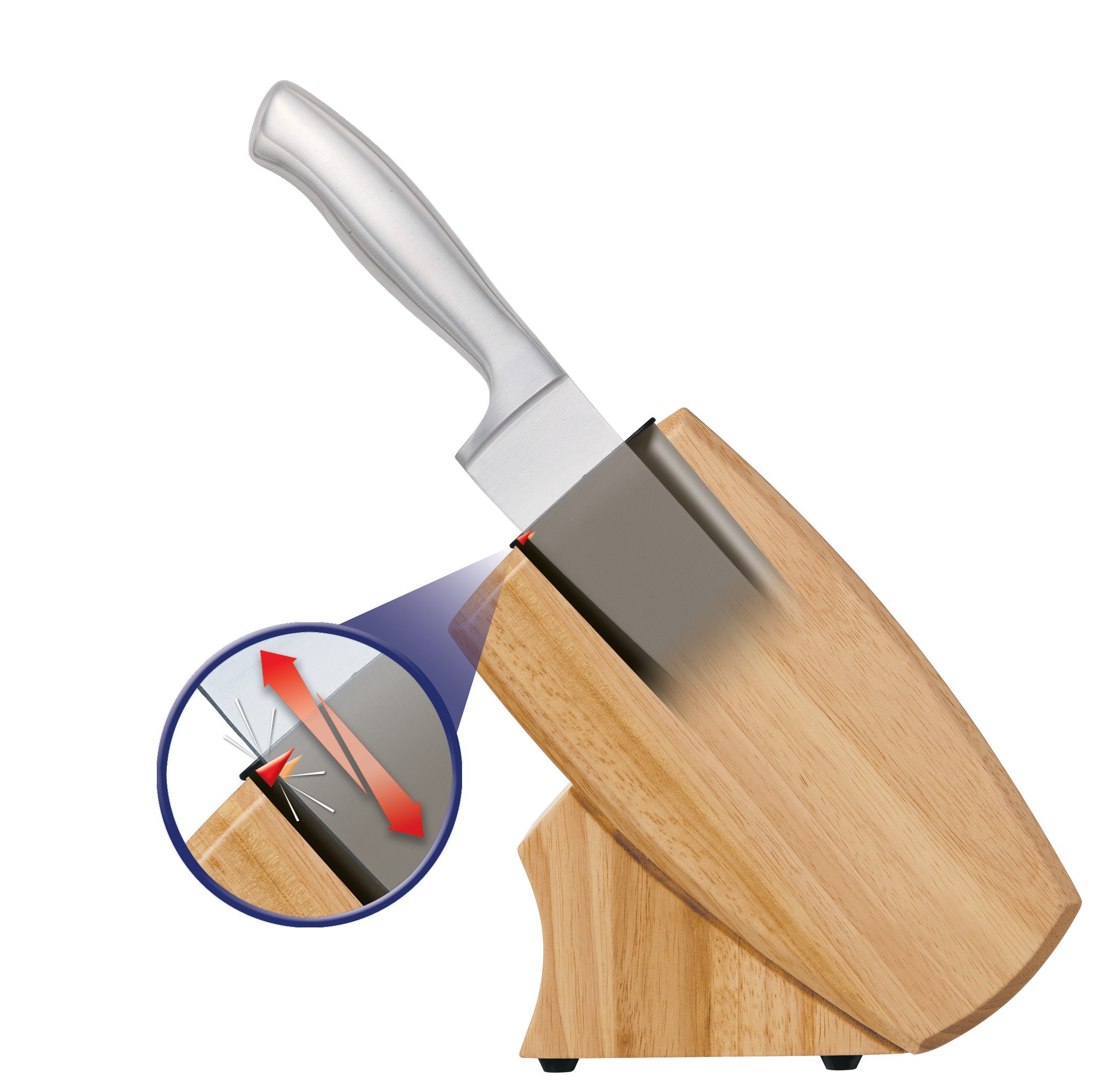 Chicago Cutlery 1121065 Insignia Knife block set, 19 Piece, Stainless