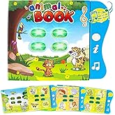 Boxiki kids Animal Sound Book for Toddlers – Interactive Learning Activity Book with Music, Animal Names & Sounds. Educational Toy for Baby & Early Development