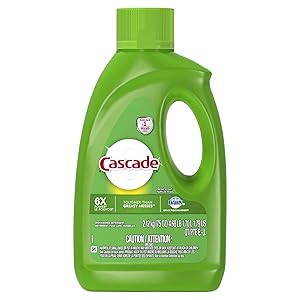 Cascade Gel Dishwasher Detergent Fresh Scent, 75 Oz