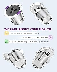 Stainless Steel Reusable Coffee Pods with 3