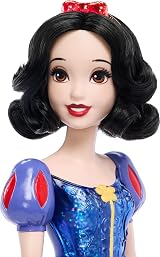 Mattel Disney Princess Snow White Posable Fashion Doll with Sparkling Outfit view 5