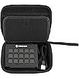 CASEMATIX Travel Case Compatible with Elgato Stream Deck and Adjustable Stand with Accessories, Travel Case Only